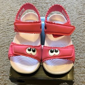 Toddler Girl Adidas Sandals . Size 6.5